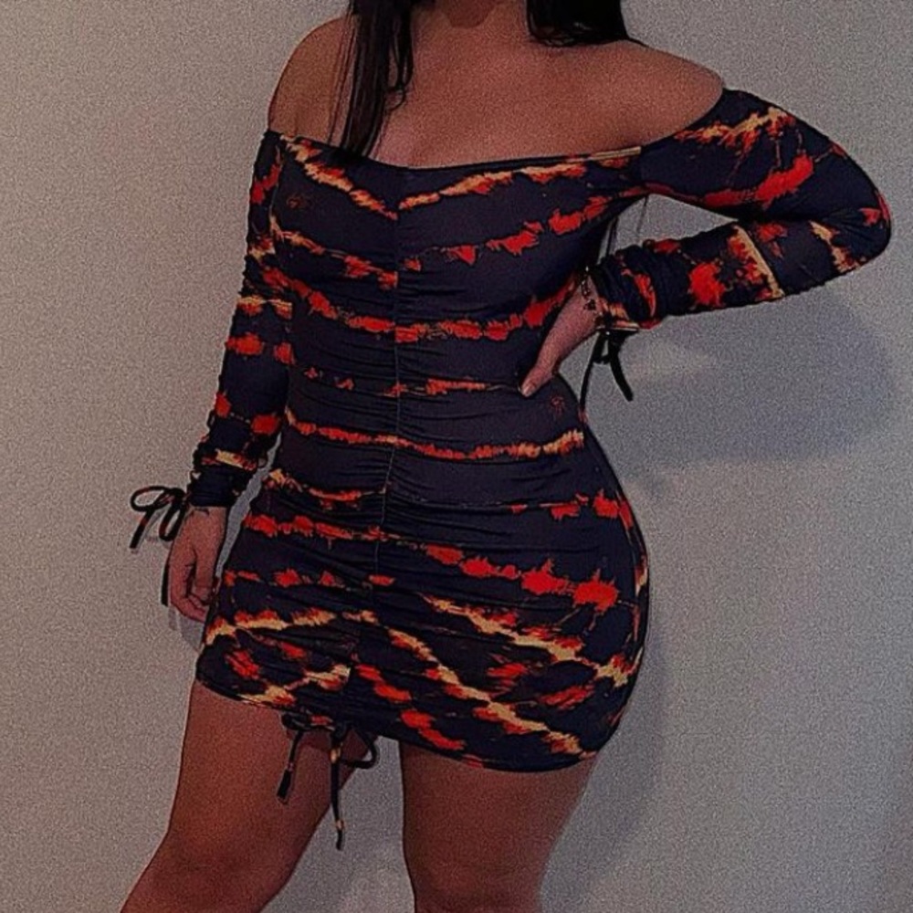 super cute flame dress size small